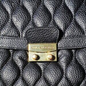 Black Quilted Vera Bradley Bag